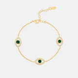 Evil Eye Station Bracelet