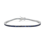 Classic 2mm Sapphire Tennis Bracelet