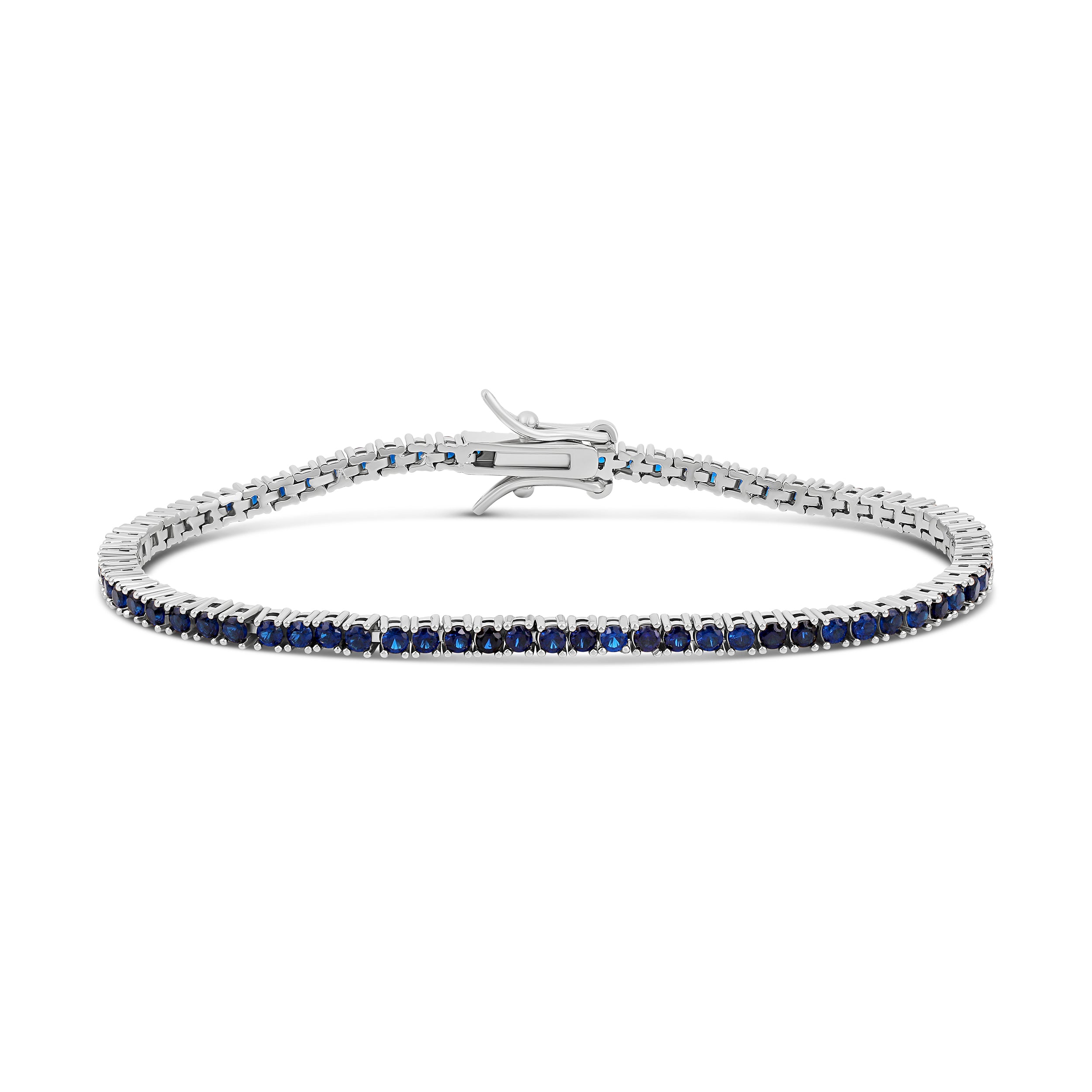 Classic 2mm Sapphire Tennis Bracelet