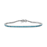 Classic 2mm Turquoise Tennis Bracelet
