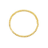 Elastic Square Beaded Bracelet