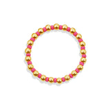 Elastic Beaded Colored Bracelet