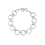 Round Link Statement Bracelet