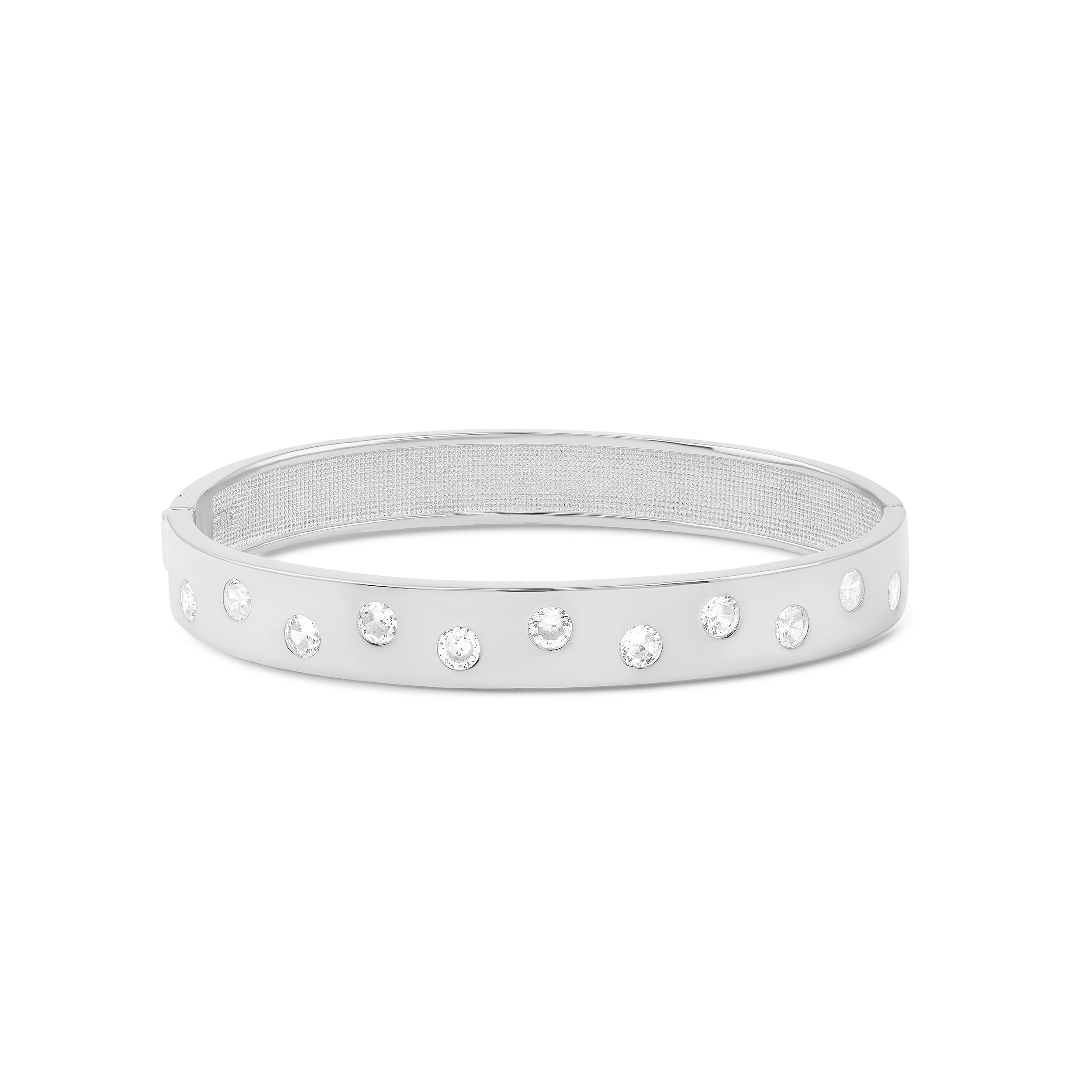 Scattered Round Stone Bangle