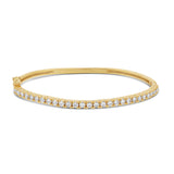 Thin Stone Bangle