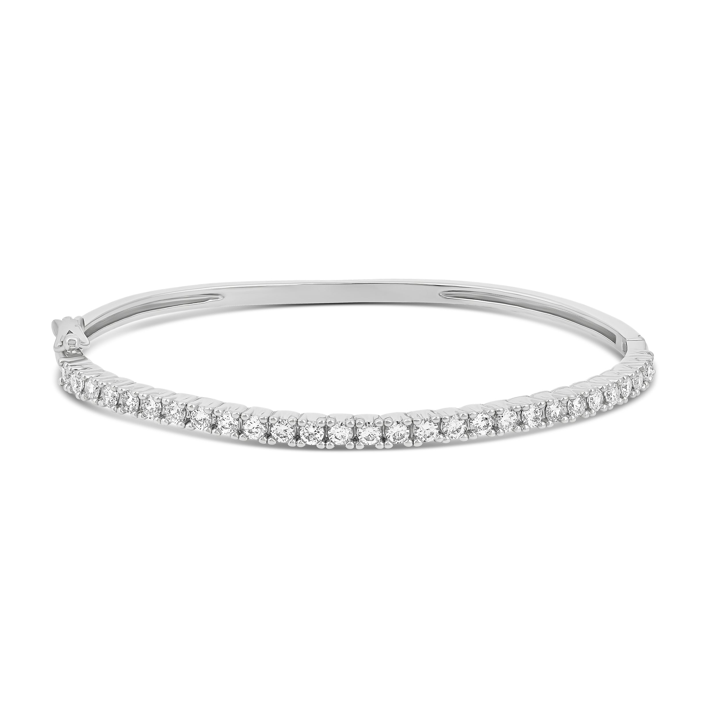 Thin Stone Bangle