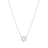 Pave Star of David Necklace