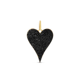 Pave Heart Charm