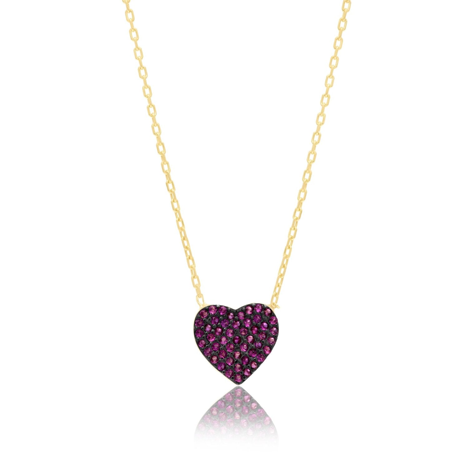 Mini Pave Heart