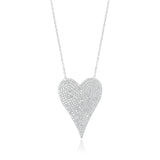 Jumbo Pave Heart