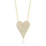 Jumbo Pave Heart