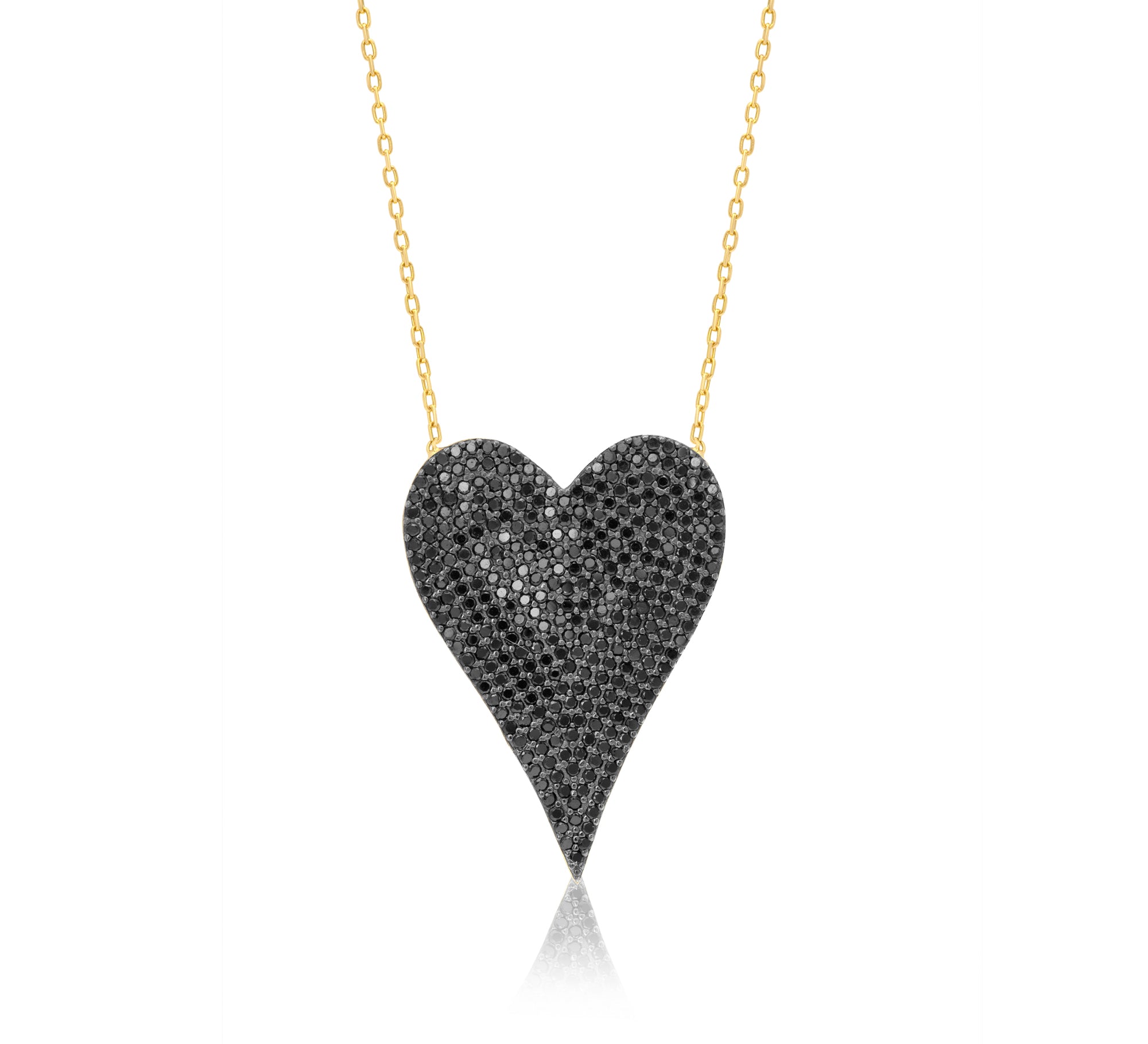 Jumbo Pave Heart