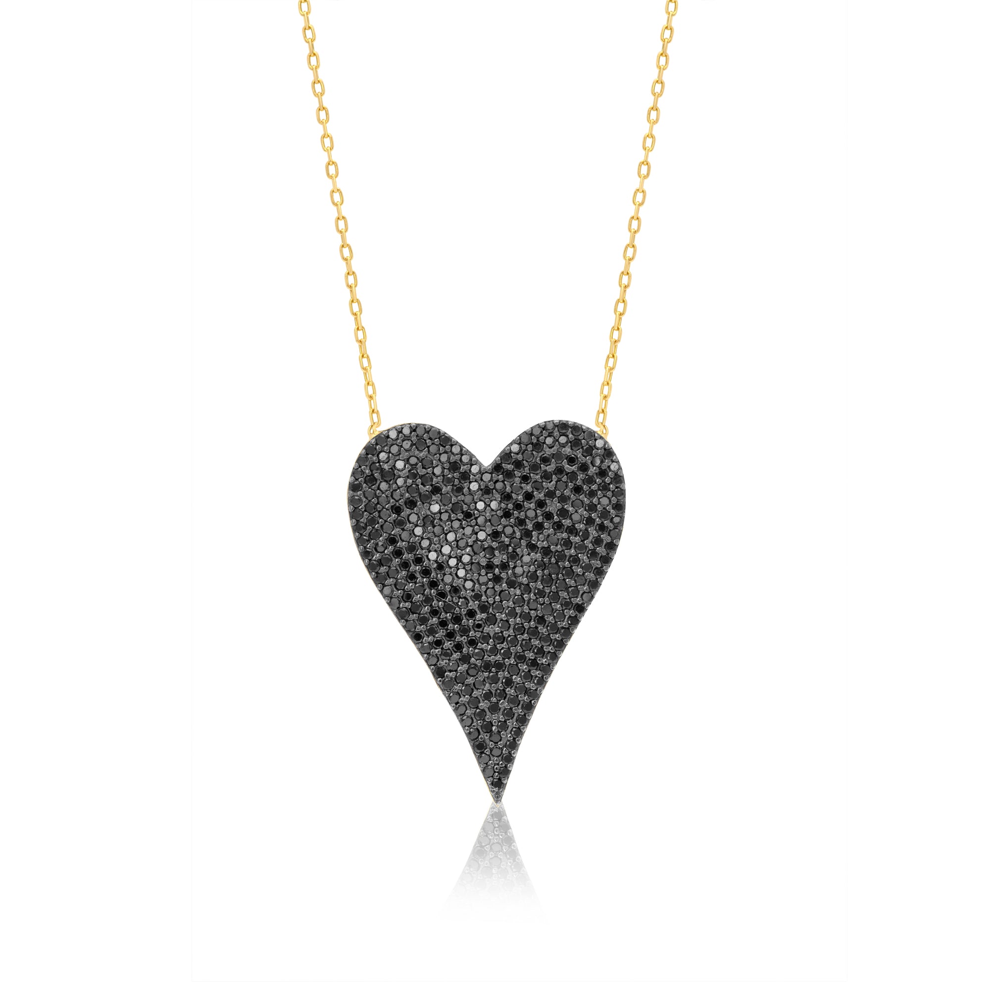 Jumbo Pave Heart