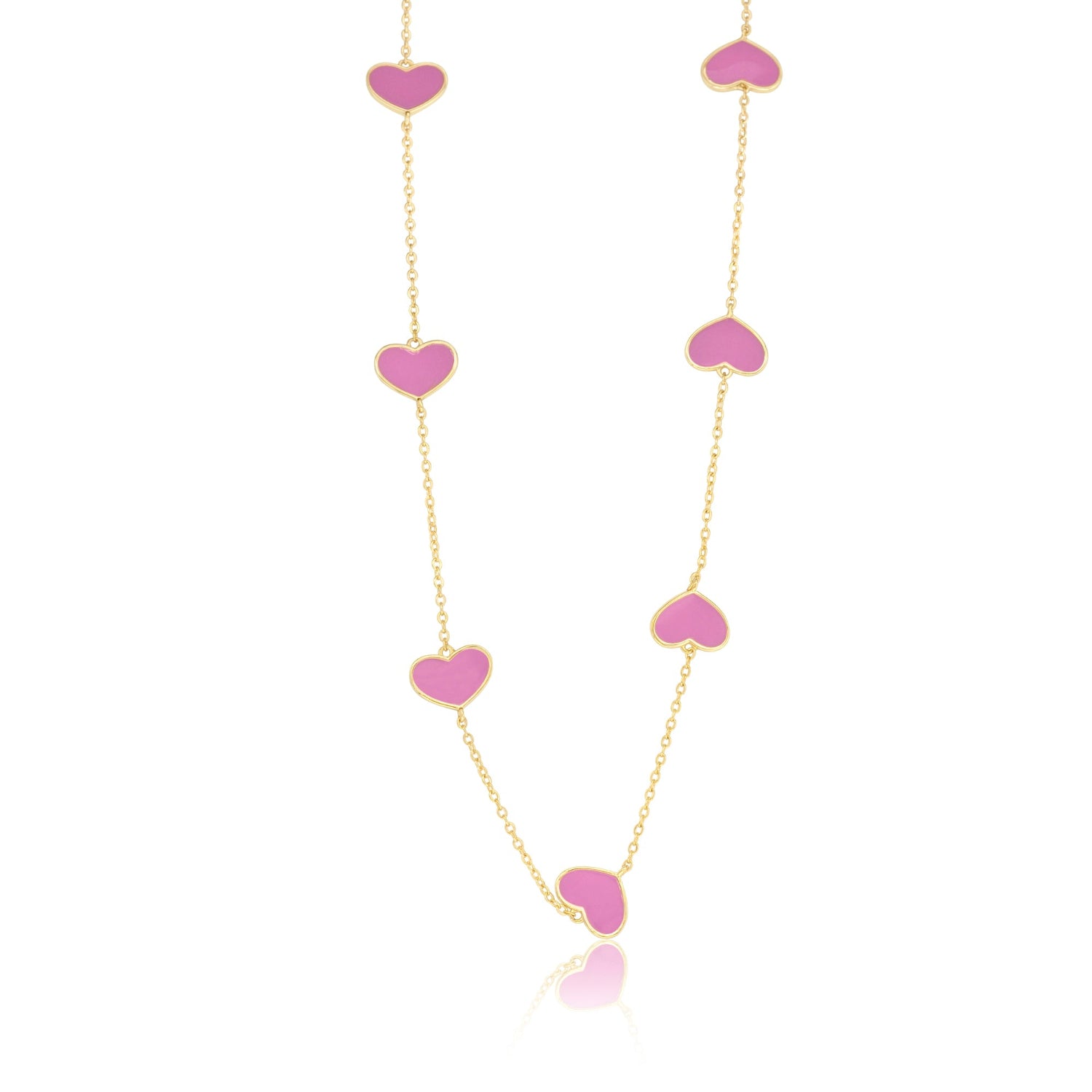 Multi Heart Layering Necklace