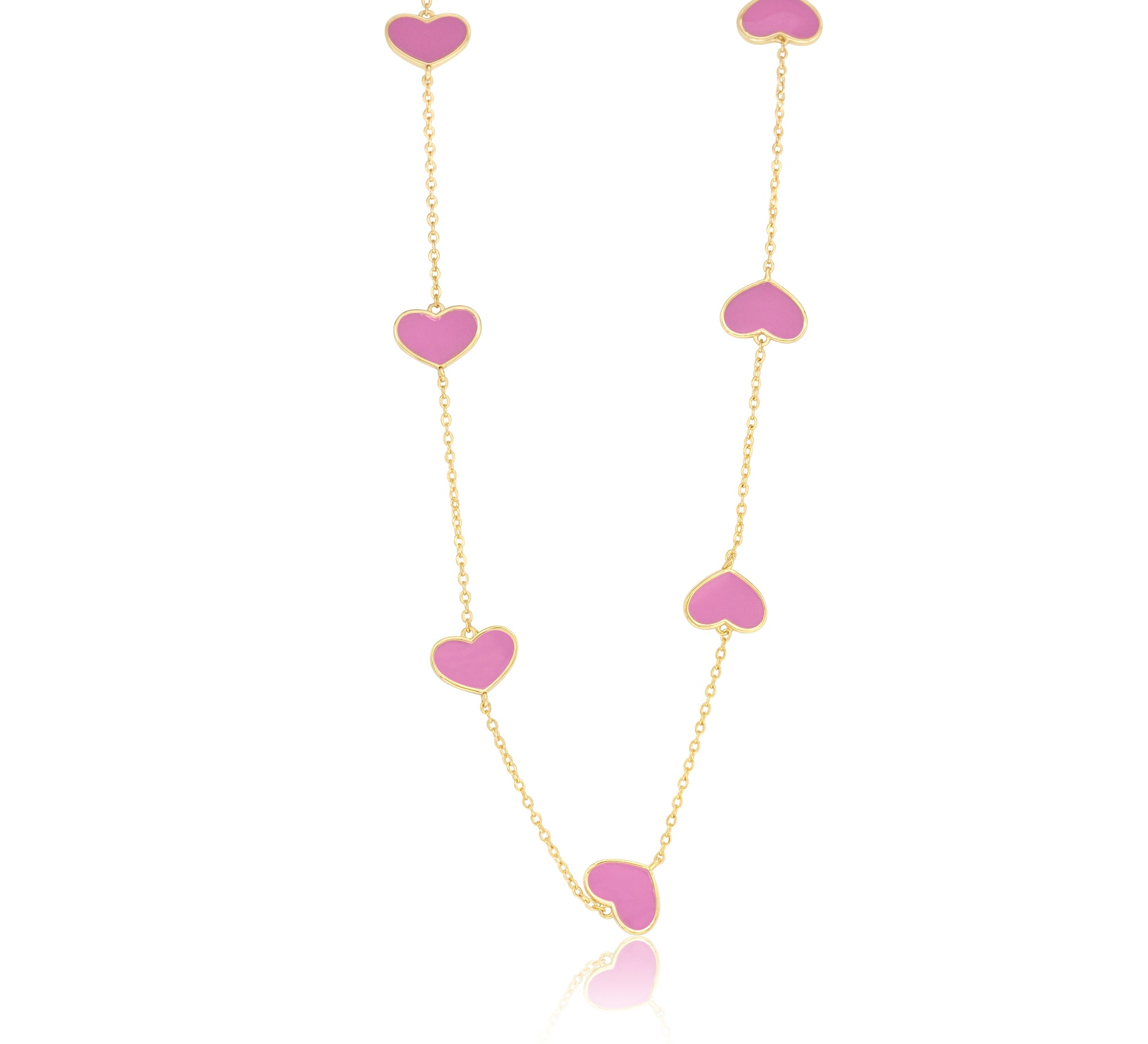 Multi Heart Layering Necklace