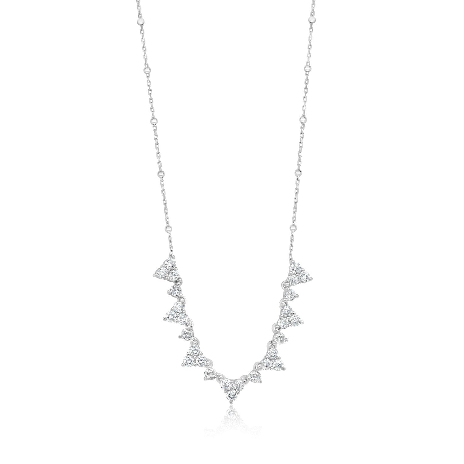 Center Cluster Necklace