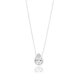 Bezel-Set Solitaire Necklace