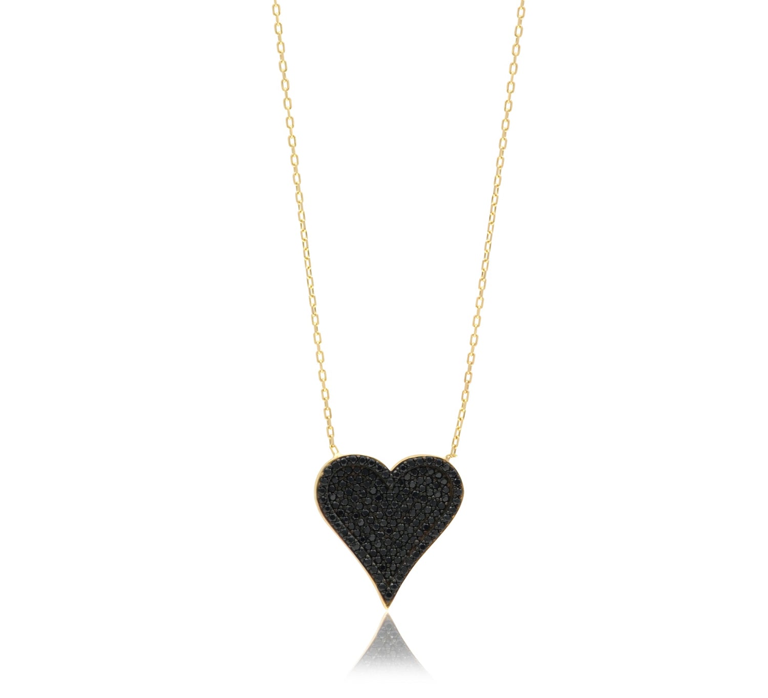 Contour Pave Heart