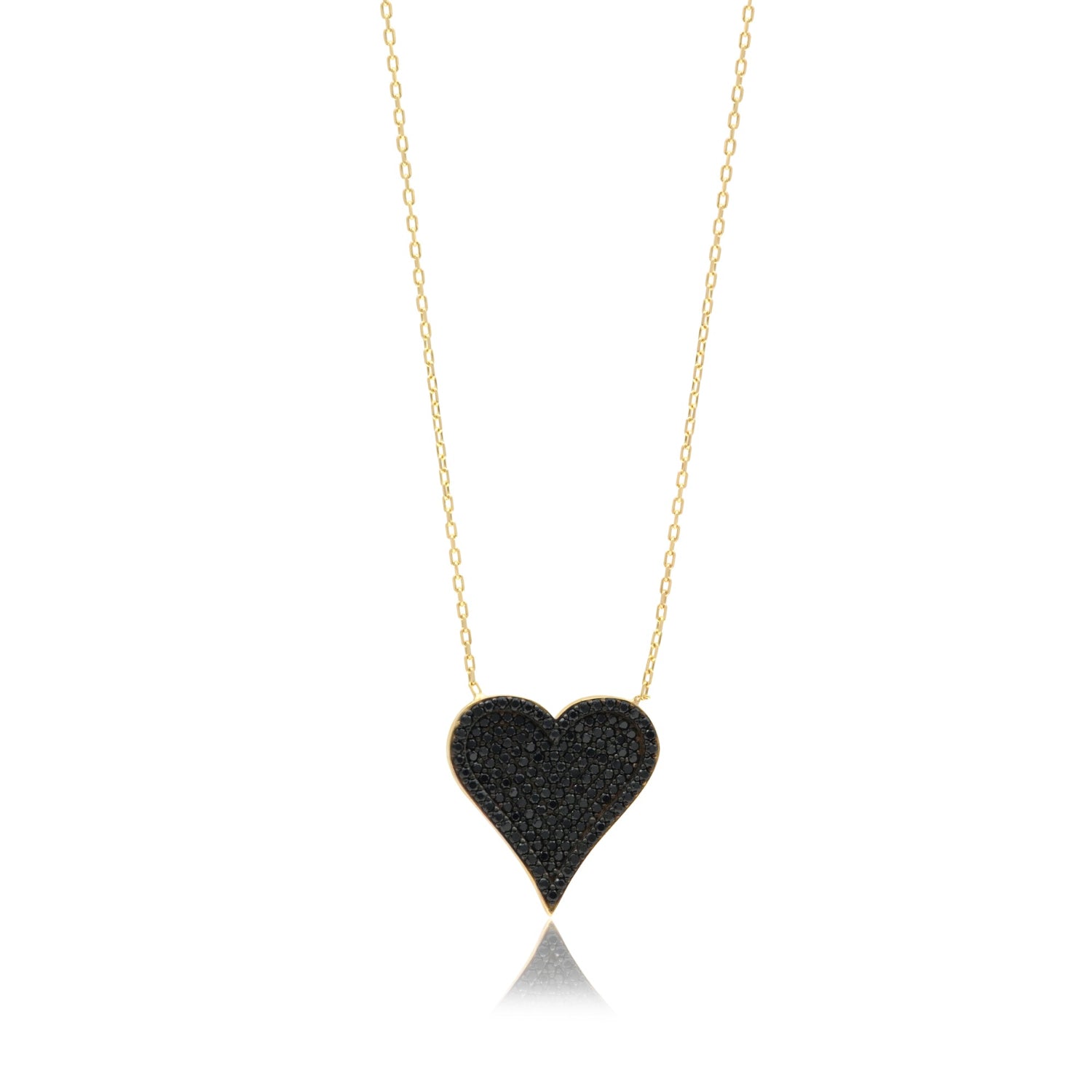 Contour Pave Heart