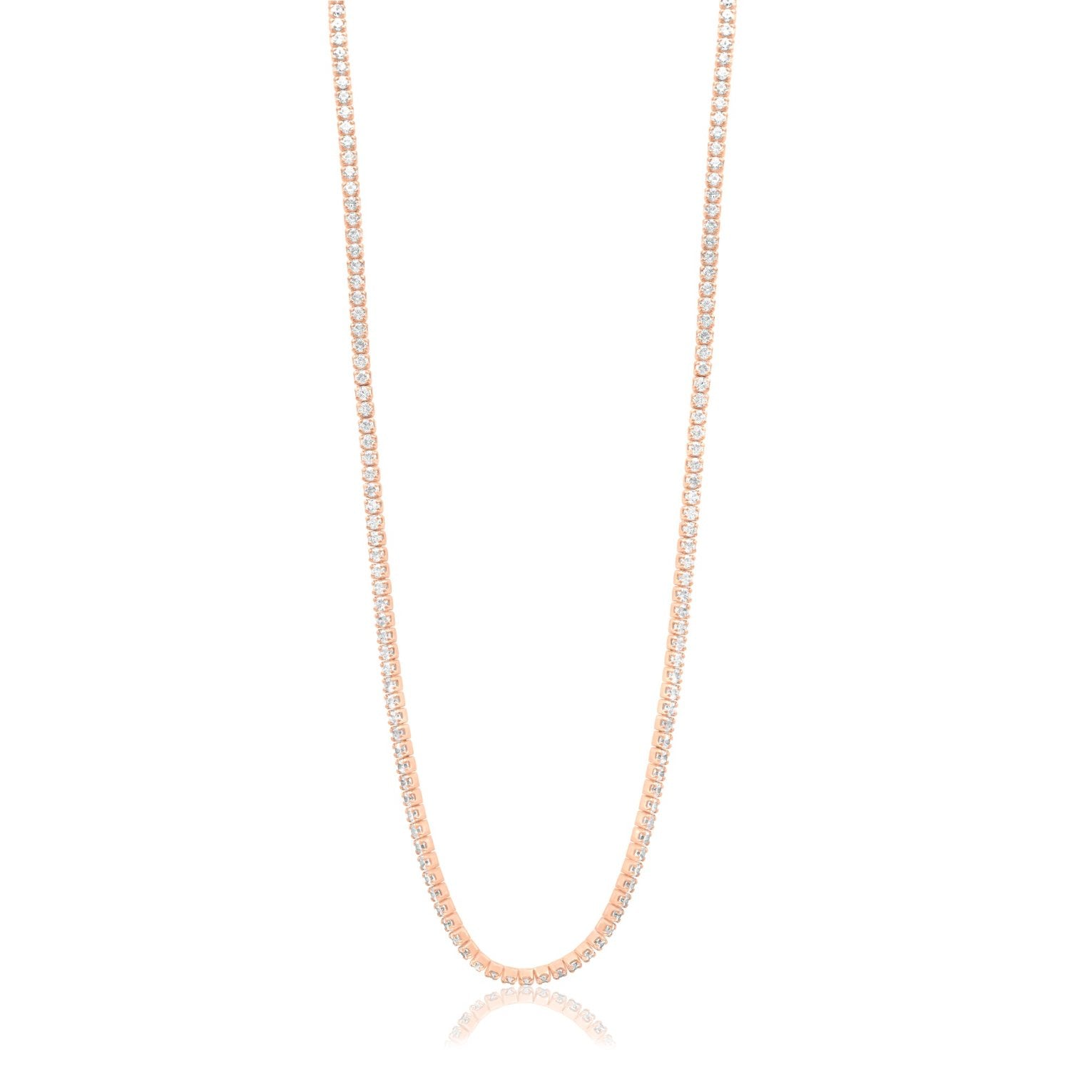 1.5mm Thin Tennis Necklace