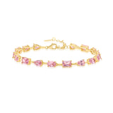 Multi Shape Bar Tennis Bracelet