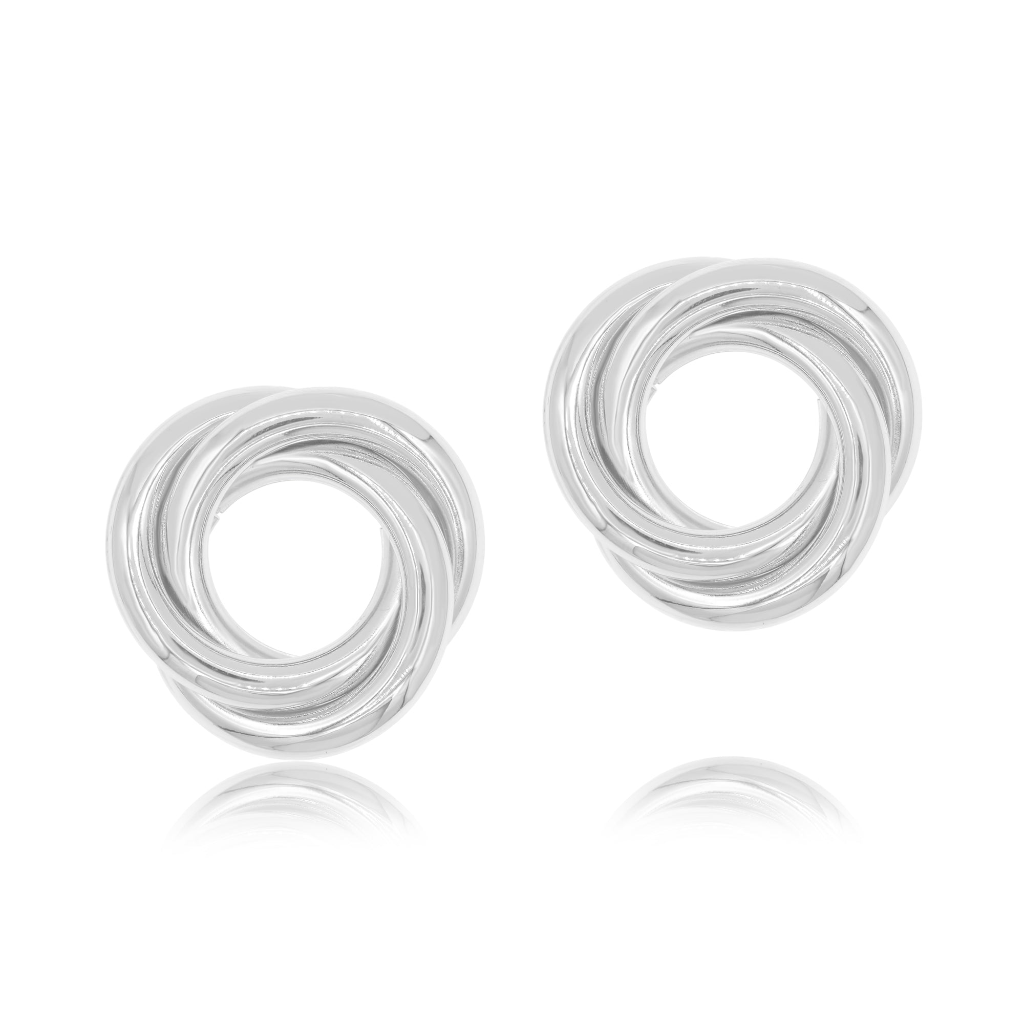 Round Twist Hoop Earrings