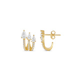 Pave Wrap Earrings