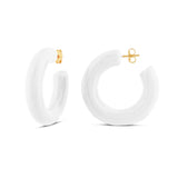 Enamel Large Tube Hoops