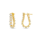 Marquis Shape Drop Earrings