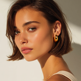 Curved Chunky Hoops