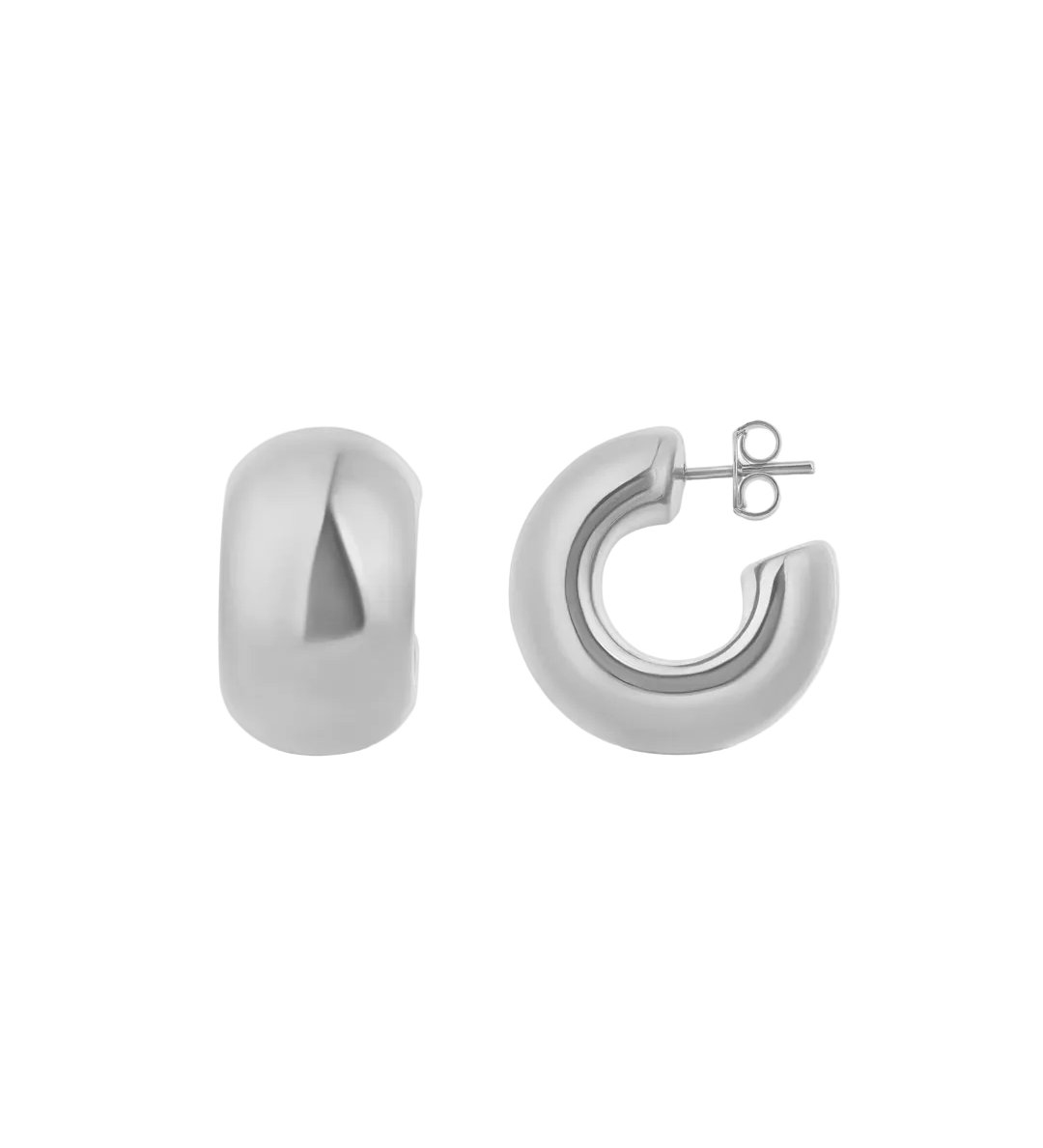 Curved Chunky Hoops