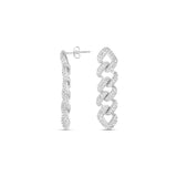 Pave Cuban Earrings