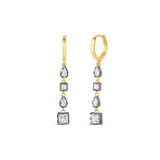 Multi Shape Hanging Earrings