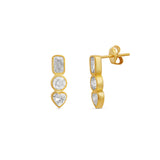 Small Multi Shape Drop Earrings