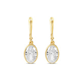 Victorian Style Fancy Shape Drop Earrings