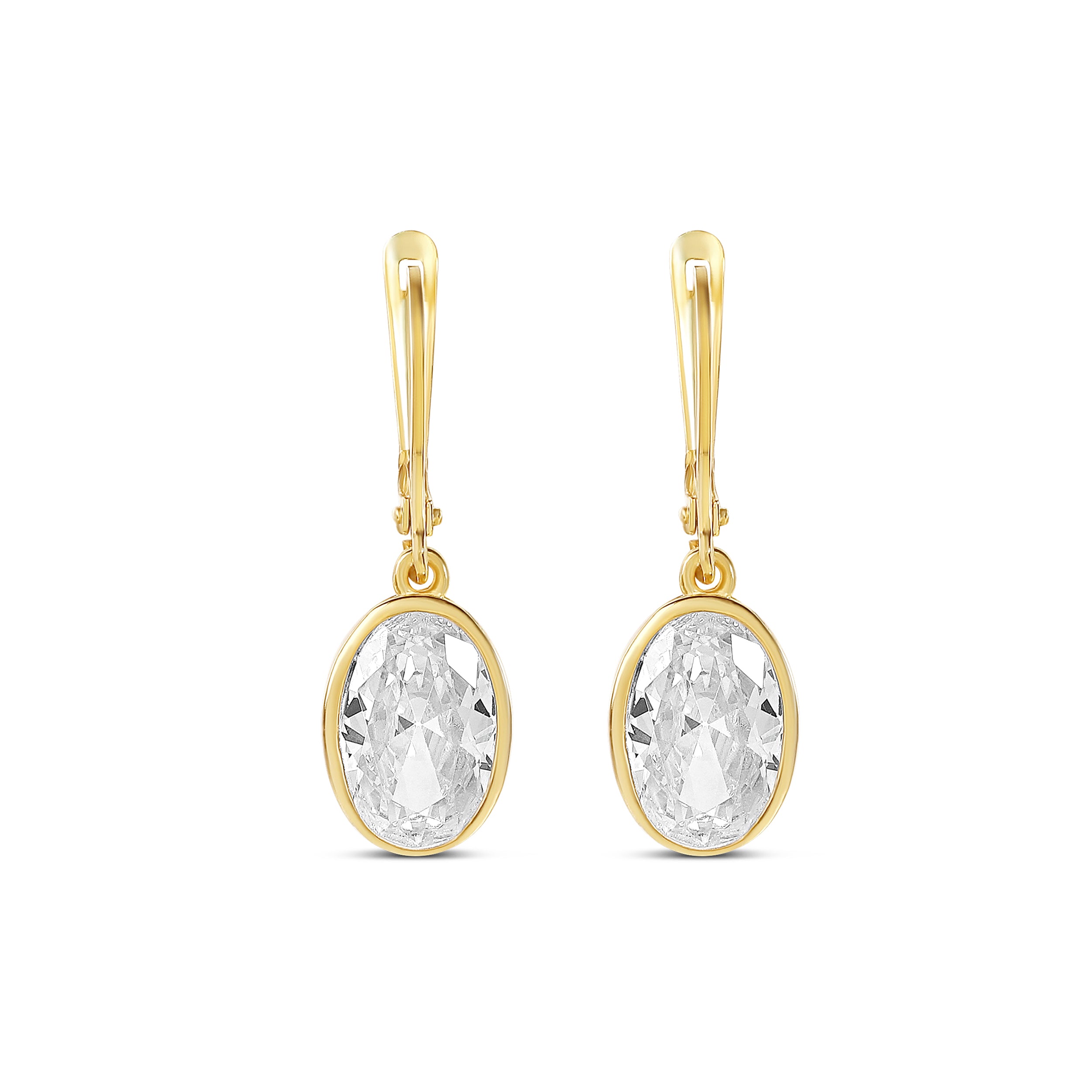 Victorian Style Fancy Shape Drop Earrings