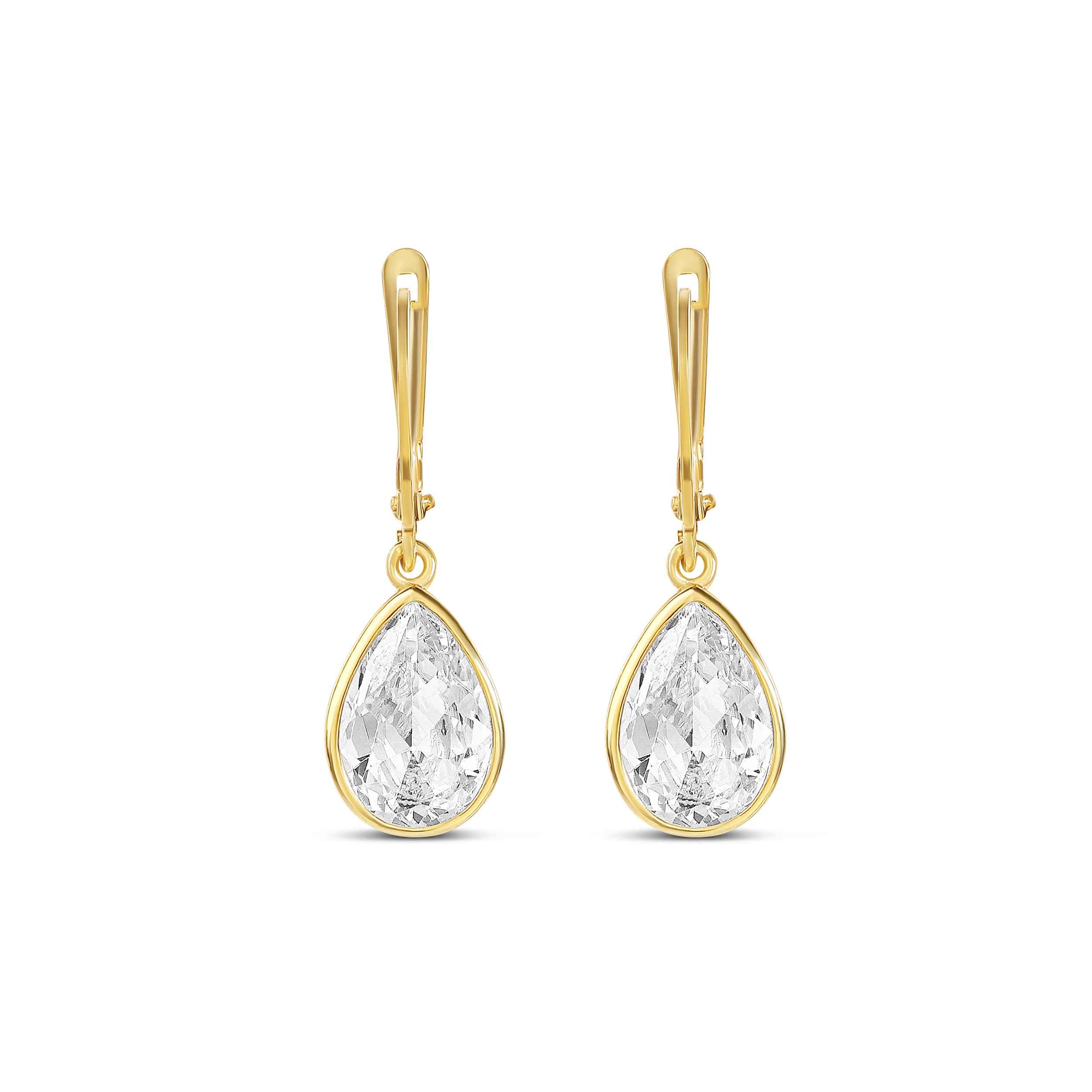 Victorian Style Fancy Shape Drop Earrings