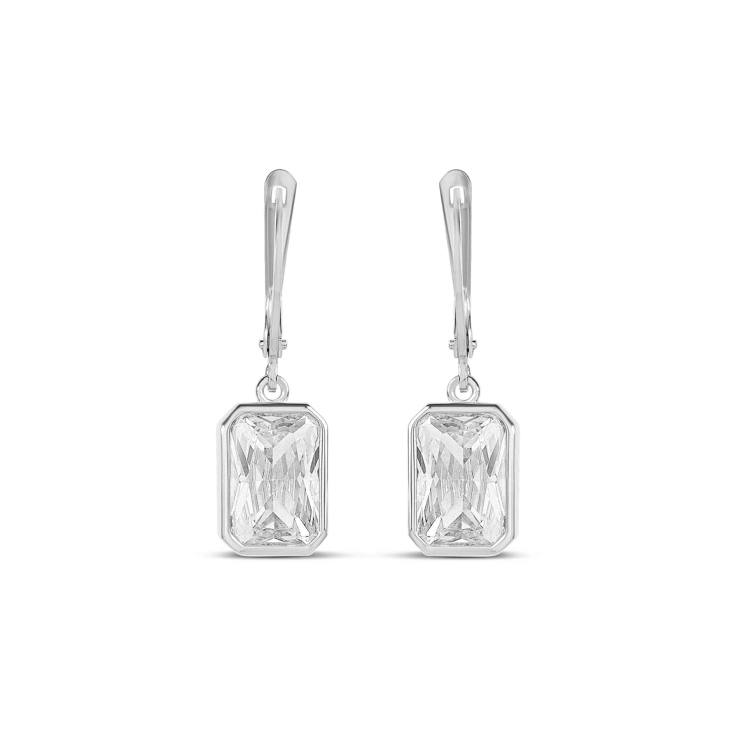 Victorian Style Fancy Shape Drop Earrings