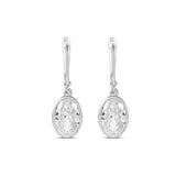 Victorian Style Fancy Shape Drop Earrings