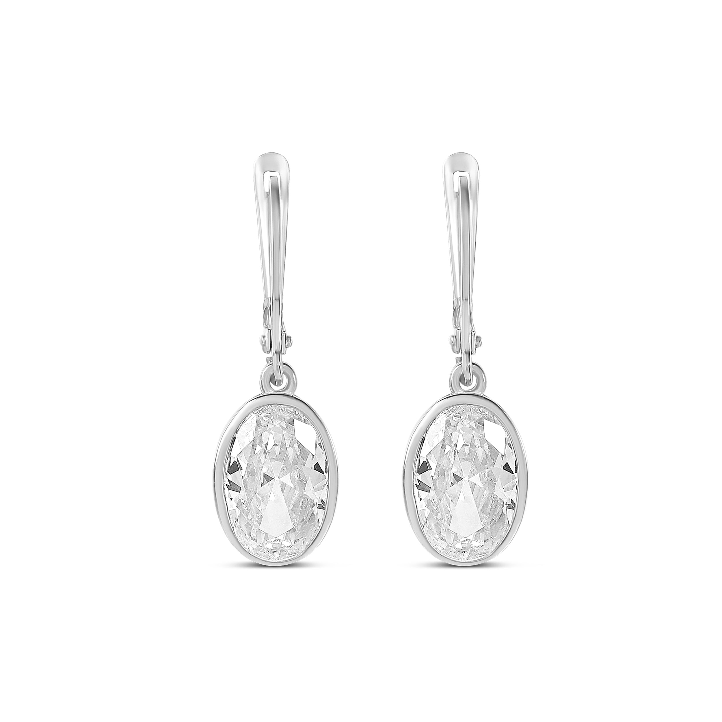 Victorian Style Fancy Shape Drop Earrings