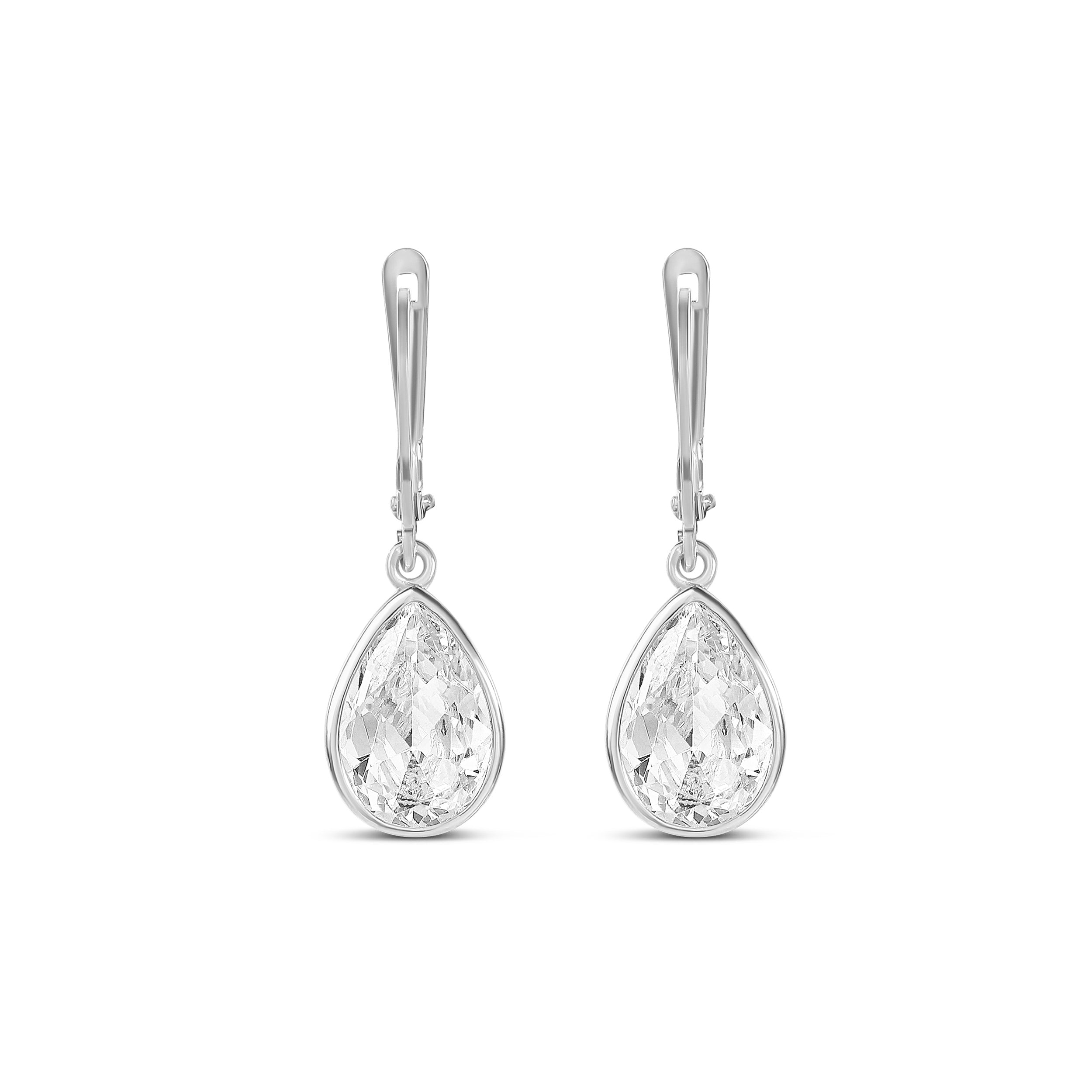 Victorian Style Fancy Shape Drop Earrings