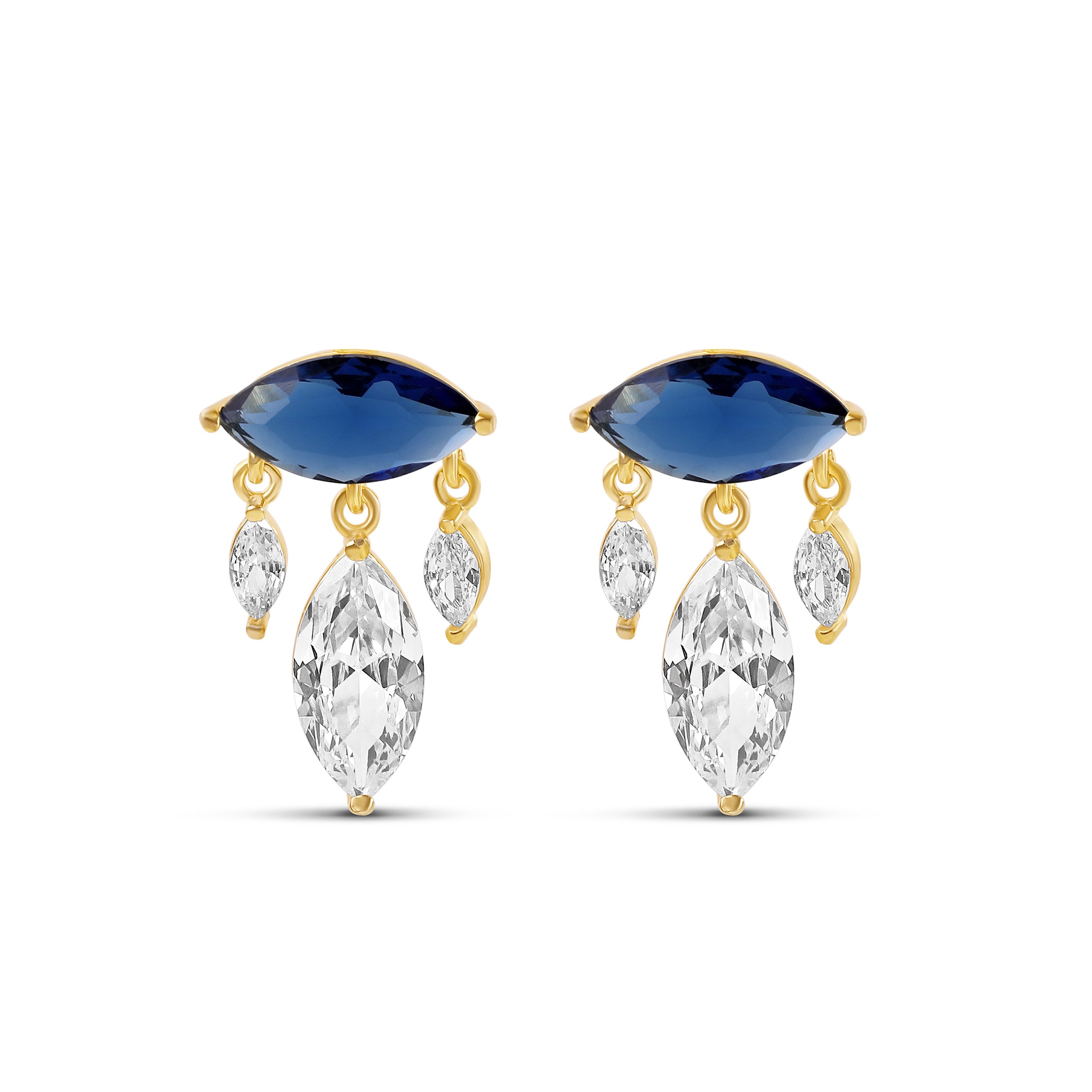 Marquise Chandelier Earrings