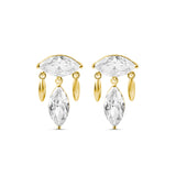 Marquise Chandelier Earrings