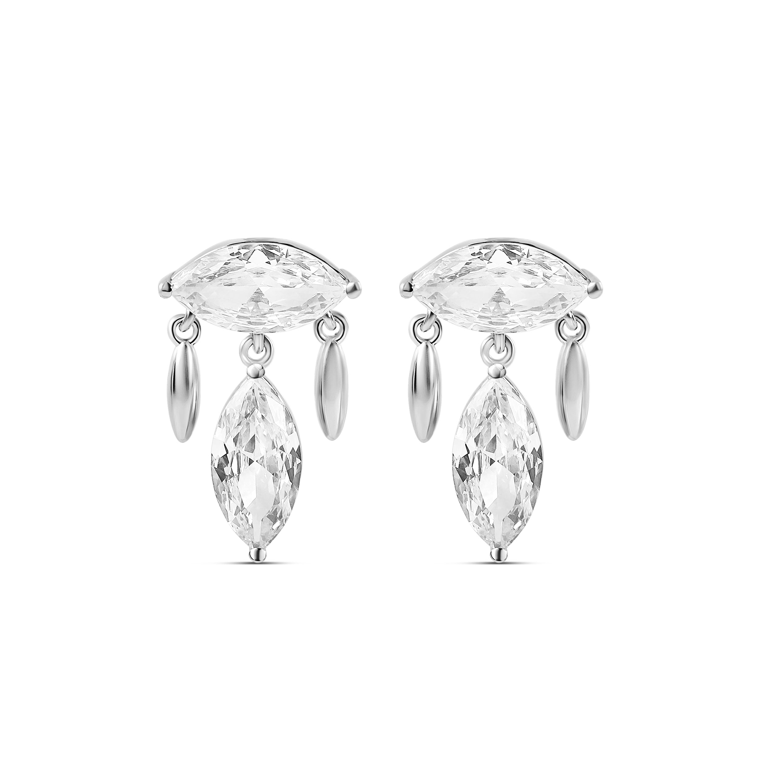 Marquise Chandelier Earrings