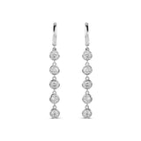 Victorian Style Round Drop Earrings