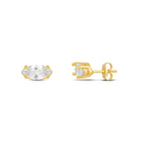 Marquise Stud Earrings
