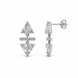 Triangle Drop Earrings