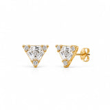 Triangle Stud Earrings