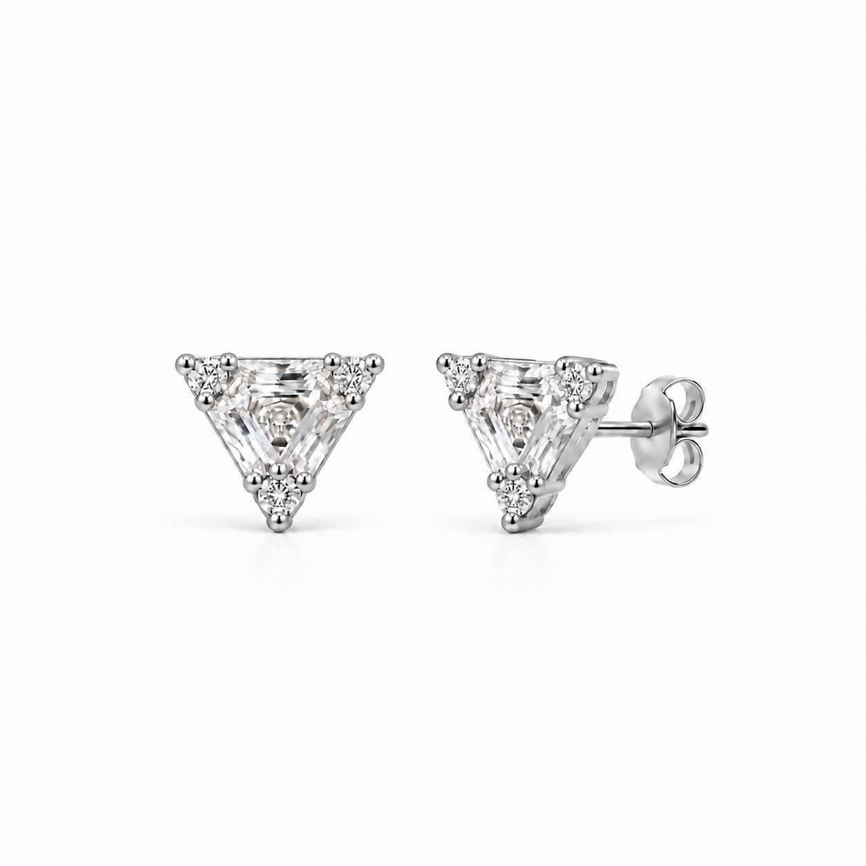 Triangle Stud Earrings