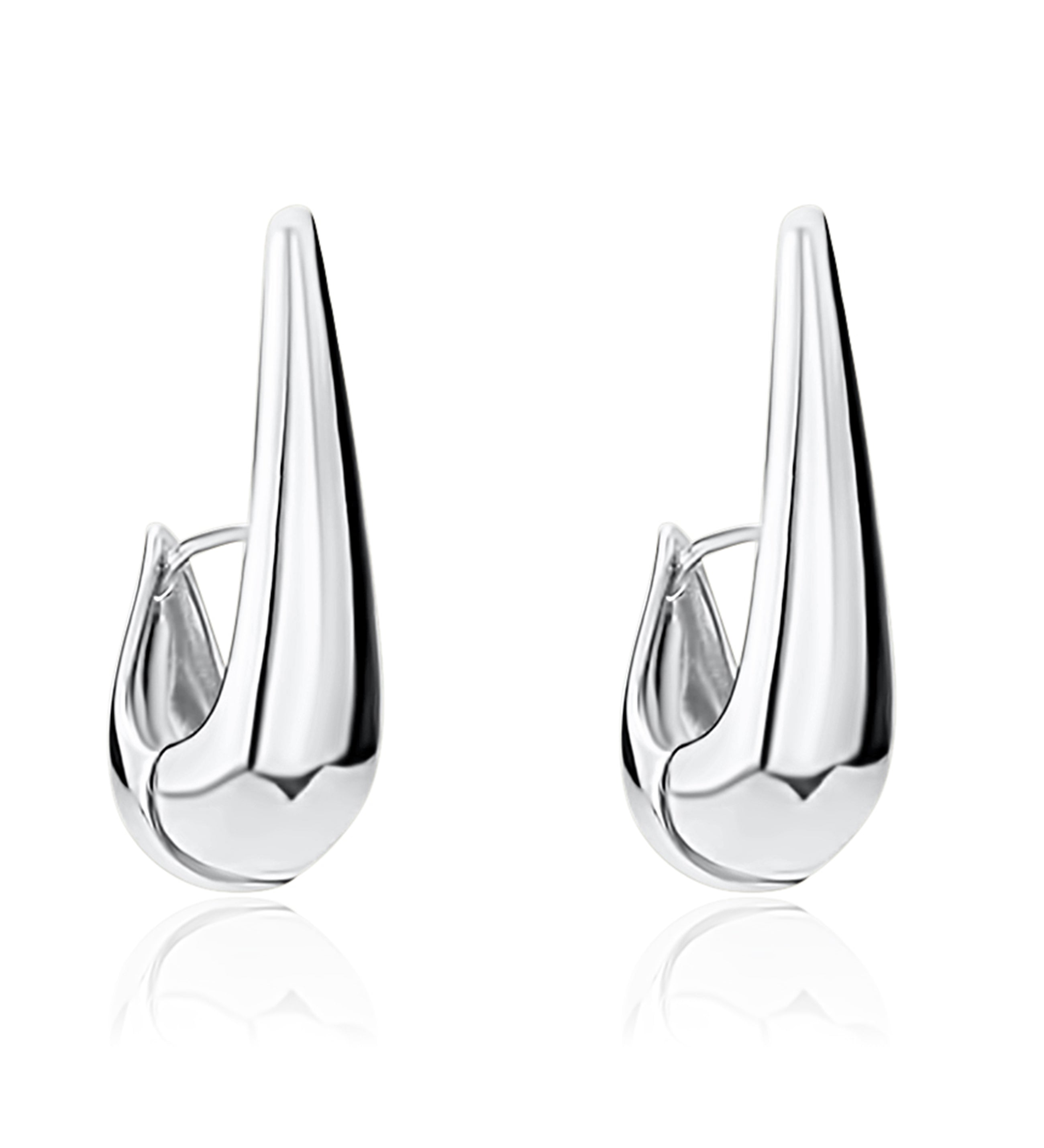 Pointy Tear Drop Earrings